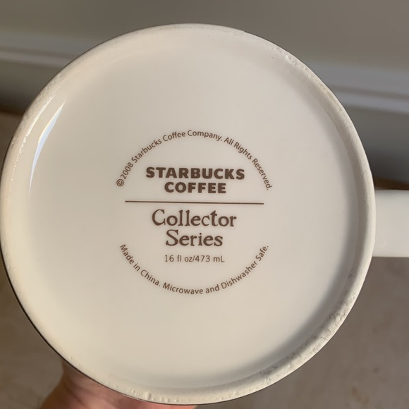 REDUCED❗️Starbucks Coffee Mug City Chicago Collector Series Cup 2008 - Picture 6 of 6